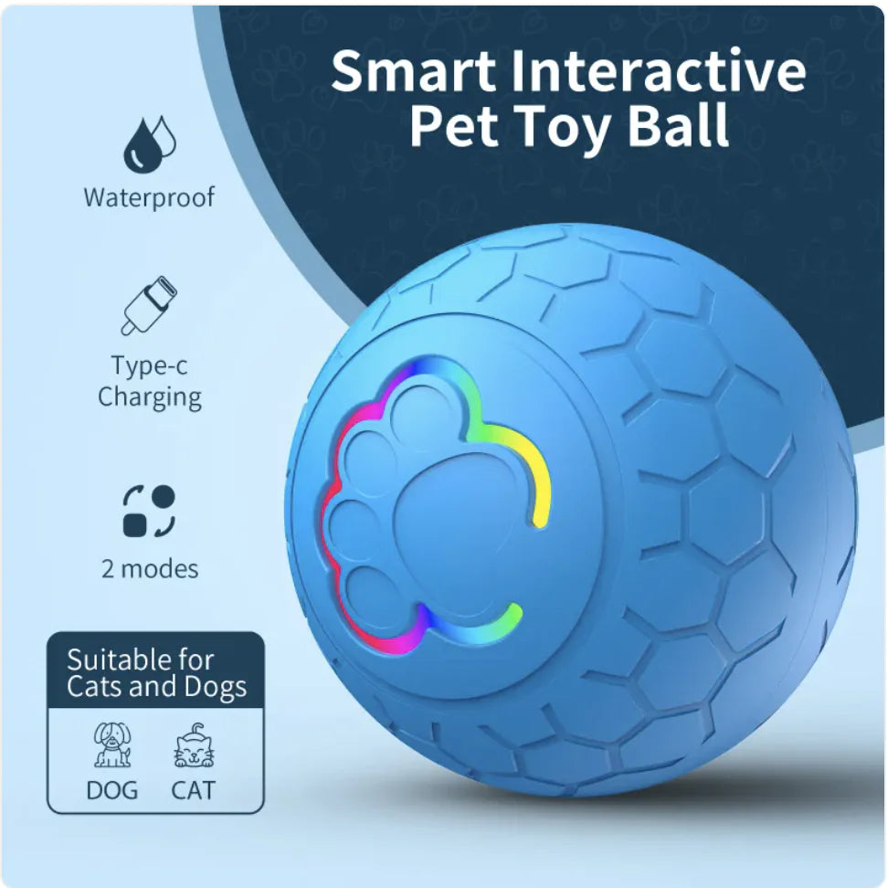 Interactive Pet Jumping Ball